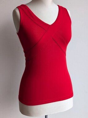 Lululemon Red Wrap Tank Top